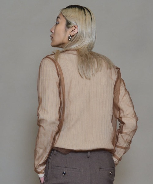 ニット セーター Canal 2way Knit  キャナル２wayニット レディース Muel Chic ニット セーター Canal 2way Knit キャナル2way