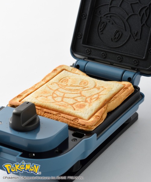 Amazon | BRUNO ポケモン ホットサンドメーカー ダブル 電気 耳