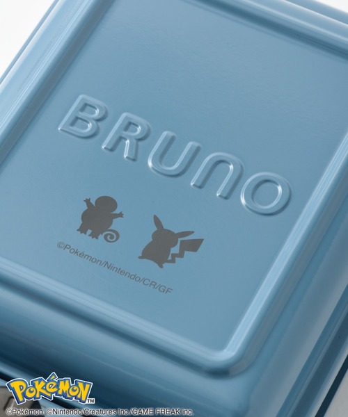 BRUNO BRUNO（ブルーノ）ポケモンホットサンドメーカーシングル