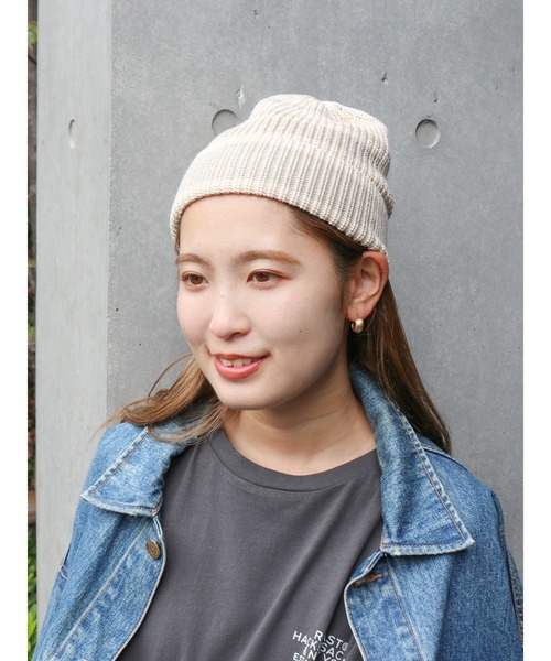 Ungrid（アングリッド） ニット帽 ニットキャップ ボーダーニット帽