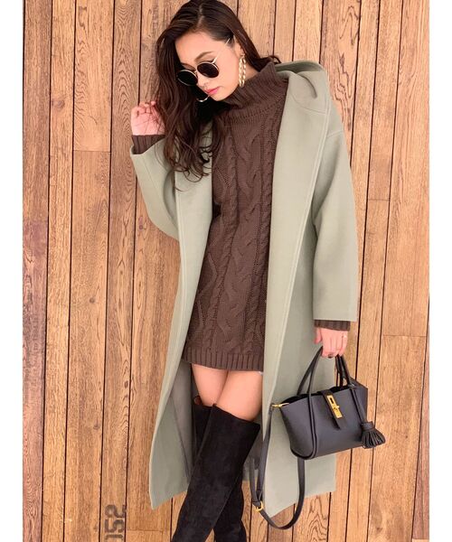 「DURAS」 コート FREE ブラック レディース_画像3