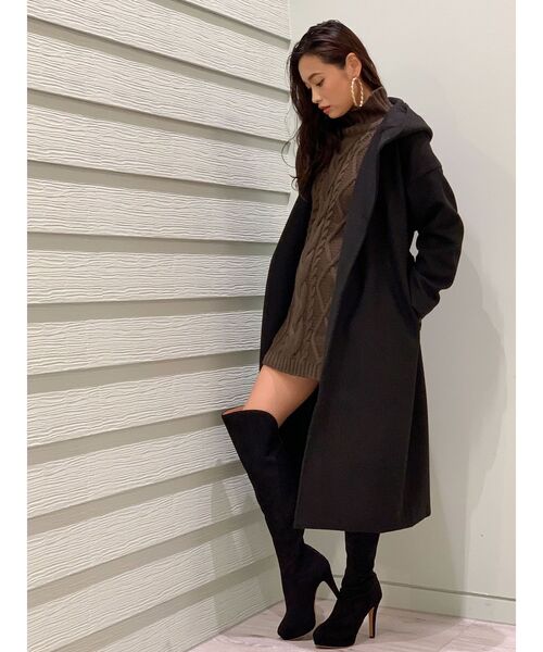 「DURAS」 コート FREE ブラック レディース_画像8