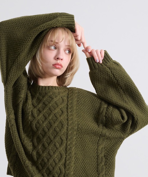 apres jour mignon（アプレジュールミニョン） ニット セーター 袖