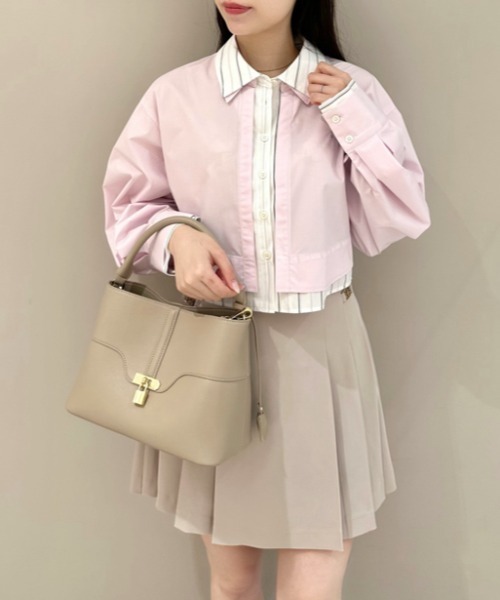 【新品未使用タグ付き】SNIDEL プリーツミニスカショーパン アイボリー 0 プリーツミニスカショーパン(ショートパンツ)｜パンツ｜SNIDEL