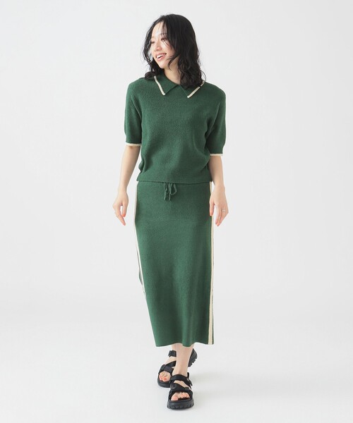 BEAMS - ビームスレディースポロシャツ BEAMS ポロシャツ ビッグ ワッペン メンズ レディース