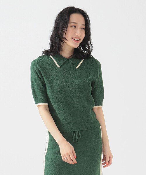 ポロシャツ ポロ B:MING by BEAMS / ニット ポロシャツ レディース B：MING by BEAMS ポロシャツ ポロ B:MING / ニット レディース