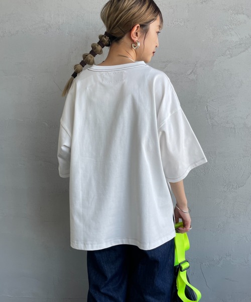 tシャツ 「UNIVERSAL OVERALL/ユニバーサルオーバーオール」 別注 ワイドシルエット ポケットTシャツ レディース UNIVERSAL OVERALL tシャツ 「UNIVERSAL OVERALL/ユニバーサル