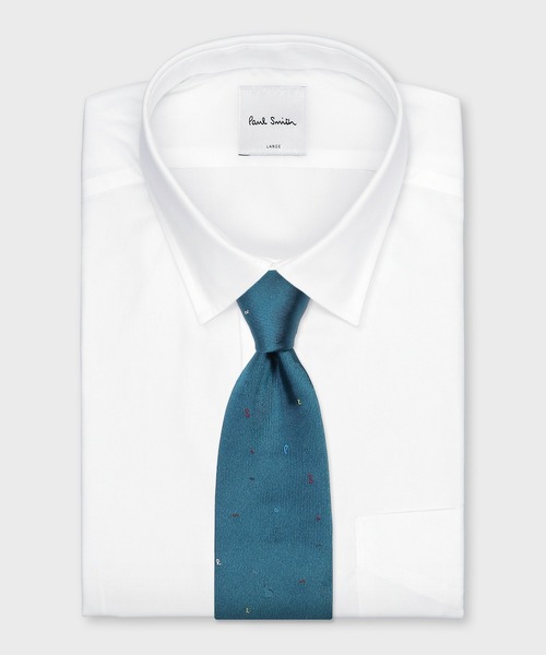 すぐ届く【Paul Smith】ランダムロゴ＆ドット タイ Paul Smith｜ランダムロゴ&ドット タイ | Rakuten Fashion(楽天