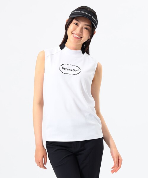 トレーナー スウェット ORANGE LABEL / ザ アイス ノースリーブ モックネック レディース