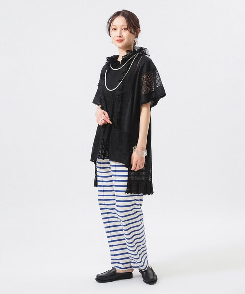 ブラウス シャツ 「別注」TORI-TO / アシメ フリル シャツ レディース セール】【別注】TORI-TO / アシメ フリル シャツ（シャツ