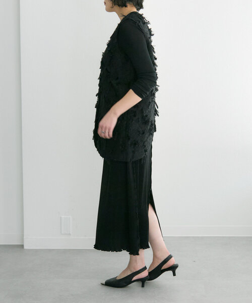 ear PAPILLONNER スカート カットプリーツスカート「SUM1 STYLE