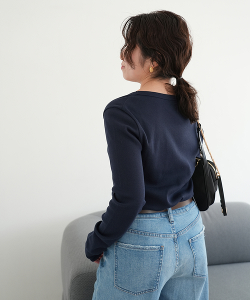 SLOBE IENA / 新品・未使用 SAWAHOCO パーフェクトカットソー 追加》SAWAHOCO パーフェクトカットソー（Tシャツ／カットソー