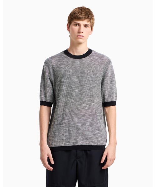 アルマーニエクスチェンジ　半袖ニット ARMANI EXCHANGE セーター ニット 「A|X アルマーニ