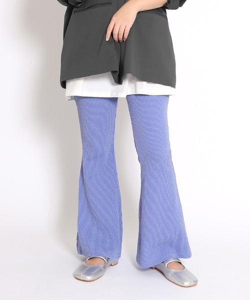 PUNYUS（プニュズ） パンツ ストライプフレアパンツ レディース メンズ