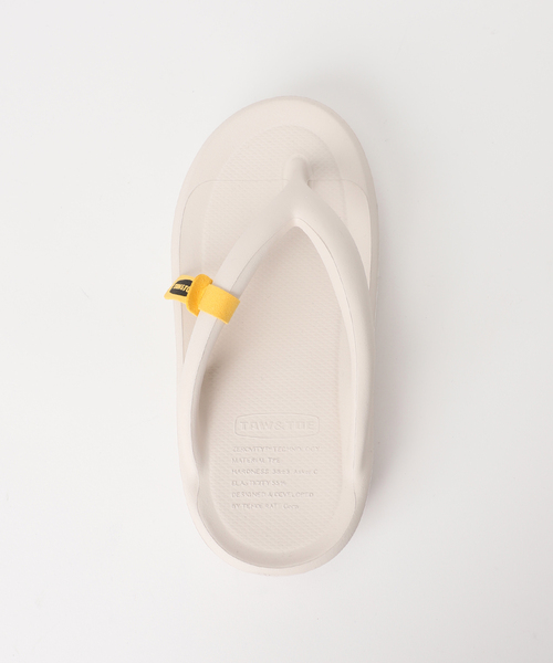 Taw&Toe Zerovity OG レモンバター 男女兼用 正規品 TAW&TOE - ZEROVITY Flip Flop OG リカバリーサンダル Lemon