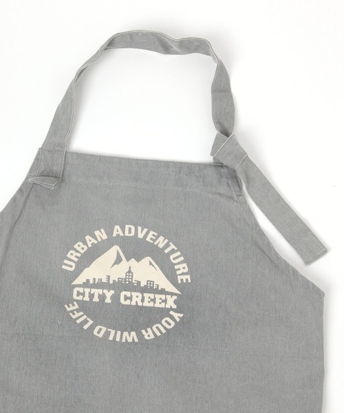 niko and…（ニコアンド） エプロン 「CITY CREEK」パッカブルエプロン