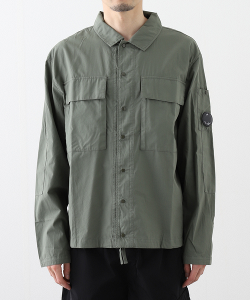 C.P. Company / シーピーカンパニー COTTON RIP-STOP OVERSHIRT 51243016 【CONCORD】 メンズ