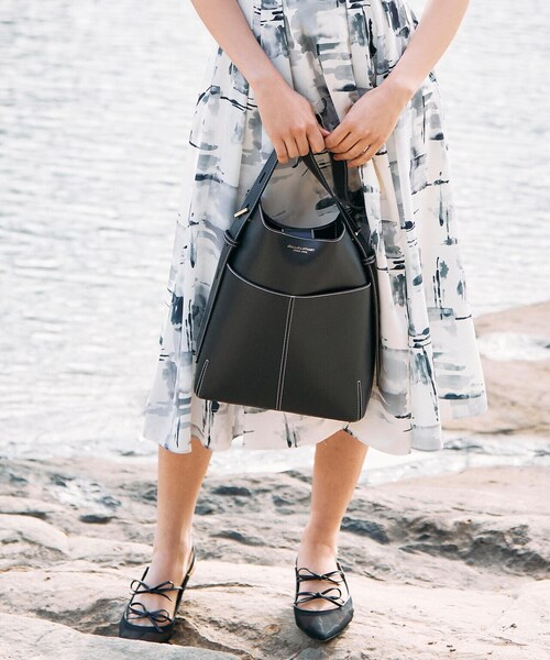 新品 JILL by JILLSTUART 2wayトートバッグ グレー色 ◇レースフリルトートバッグ（トートバッグ）｜JILL by JILL