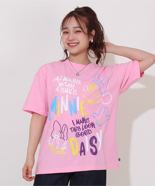 B'z SCENES Disney 親子TシャツB ピンク Sサイズ30周年限定 Bz SCENES Disney 親子TシャツB ピンク Sサイズ30周年限定
