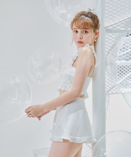 新品☆RU アールユー 水着 ビキニ スカート 3点セット レディース S h36328-01.jpg