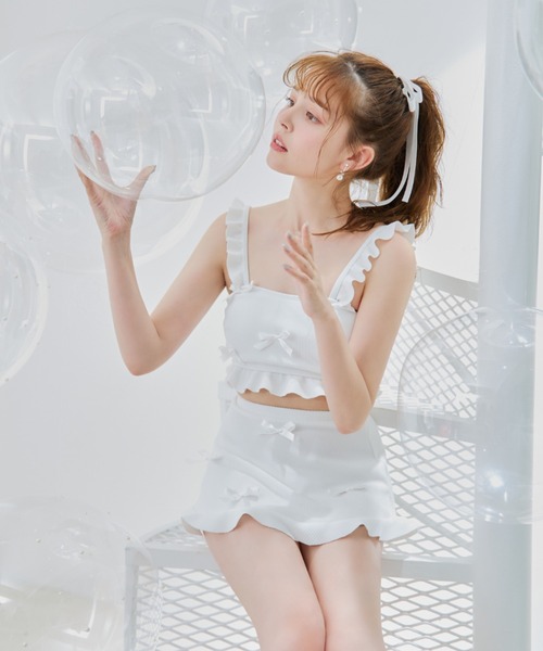 MISTREASS×sugar セパレート水着 Sサイズ ホワイト MISTREASS×sugar セパレート水着 Sサイズ ホワイト MISTREASS×sugar