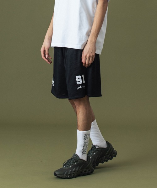 XLARGE（エクストラ ラージ） ハーフパンツ パンツ DISTORTION MESH