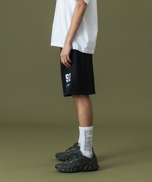 XLARGE（エクストラ ラージ） ハーフパンツ パンツ DISTORTION MESH