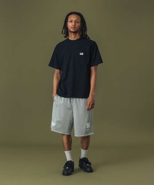 XLARGE（エクストラ ラージ） ハーフパンツ パンツ DISTORTION MESH