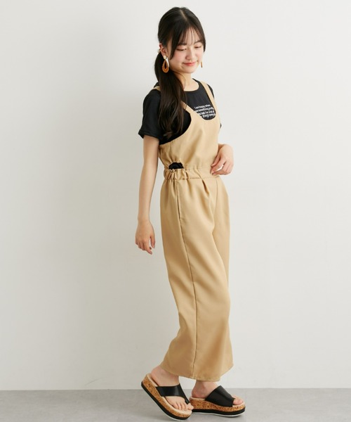 サロペット オーバーオール 2点セット（サロペット＋Tシャツ） キッズ