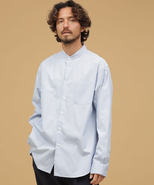 「THOMAS MASON」 長袖シャツ M ホワイト メンズ_画像5