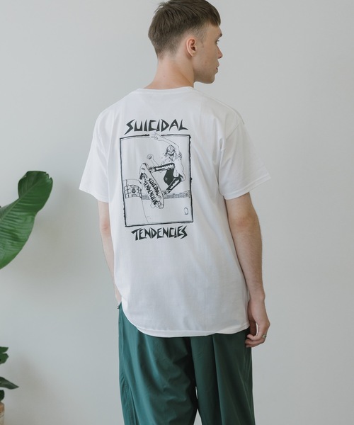 今季Tシャツ ROOP TOKYO tシャツ SUICIDAL TENDENCIES TS 8 Skater + Sticker