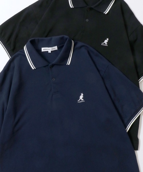 KANGOL（カンゴール） ポロシャツ 別注 オーバーサイズ ワンポイント
