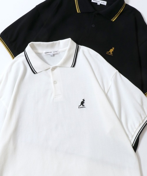 KANGOL（カンゴール） ポロシャツ 半袖 別注 オーバーサイズ ワン