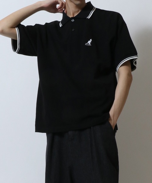KANGOL（カンゴール） ポロシャツ 半袖 別注 オーバーサイズ ワン