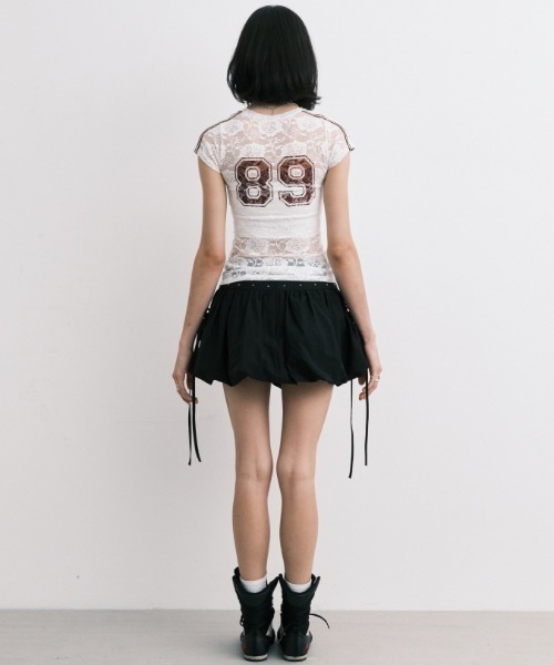 tシャツ A'GEM/9 × .kom 「MIDNIGHT MOVE/ミッドナイトムーブ」 DOT ROSE T-SHIRT/ドット ローズ半袖Tシャ A'GEM/9 × .kom 『MIDNIGHT MOVE/ミッドナイトムーブ』 DOT ROSE