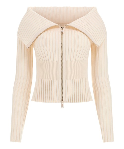 カーディガン LS Kathryn Zipped Cardi Sweater カーディガン レディース