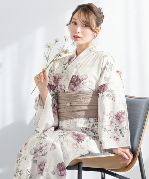 セール価格❗️新品新二部式 セパレート（おはしょり付）浴衣3点セットSOUBIEN SOUBIEN 浴衣 “初心者でもプロの着姿”新二部式 セパレート浴衣3