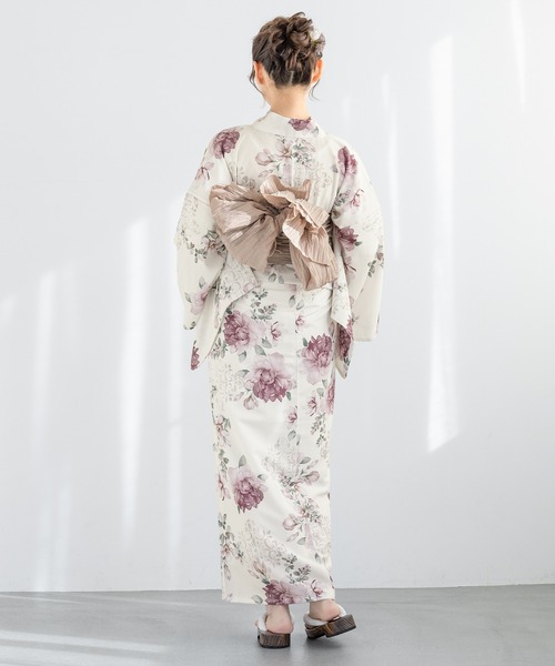 新品！超簡単にプロの着姿⭐︎セパレート浴衣・帯付き3点セット【SOUBIEN】 SOUBIEN（創美苑） セパレート浴衣 浴衣 “初心者でもプロの着姿”新二部