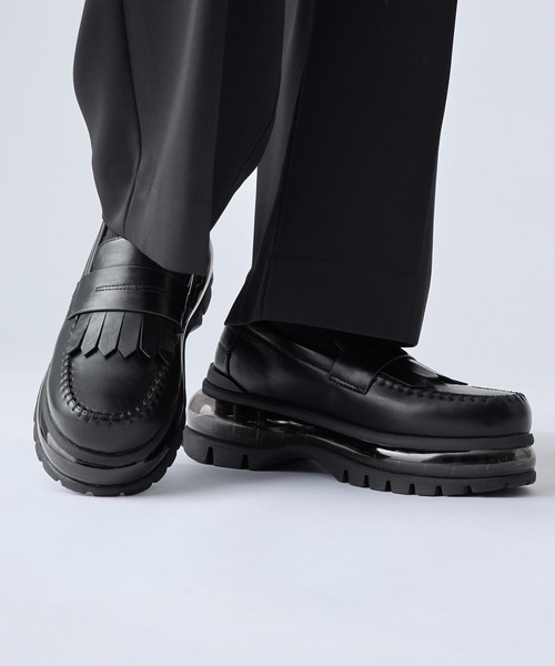 CLEL ローファー Lサイズ CLEL ローファー 「CLEL」Air Cushion High Sole Loafers/Derby