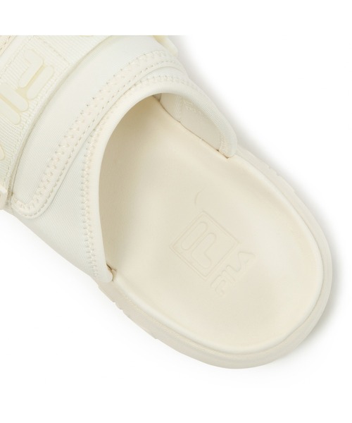 FILA 「FILA」 フラットサンダル 24.0cm ブラック レディース