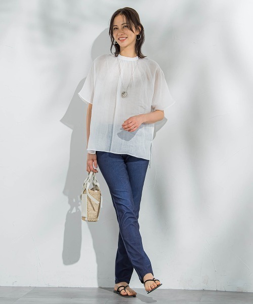 LAUTREAMONT（ロートレアモン） ブラウス シャツ 「WEB限定」ラミー