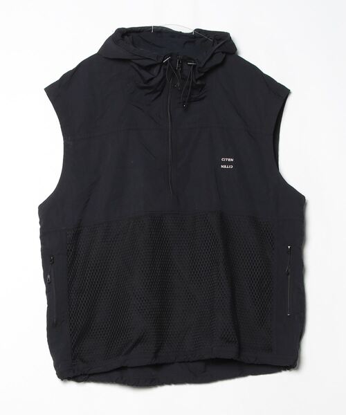 CITEN（シテン） ナイロンベスト FREE ブラック メンズ : ZOZOTOWN