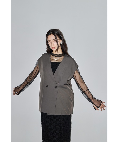 niana（ニアナ） ドレス ローズレースペンシルドレス 3点セット ベスト