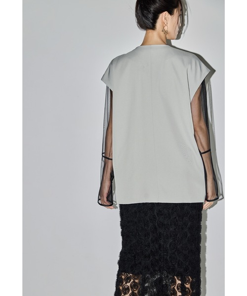 ローズレースペンシルドレス　niana niana ニアナ ローズレースペンシルドレス[品番：FT000010407