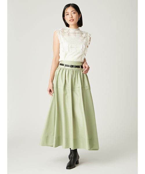 FRAY ID   トップス FRAY I.D ニット セーター チェックジャカードニットトップス