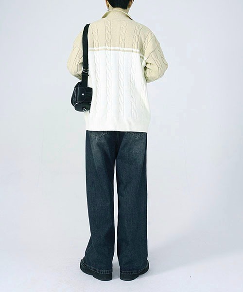 「WESTBOY」 加工デニムパンツ M ブラック メンズ