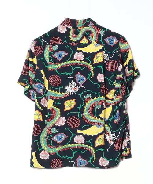SUN SURF 半袖シャツ M Beamsコラボ BEAMS 別注 SUN SURF サンサーフ 金魚 アロハシャツ BOY - メルカリ