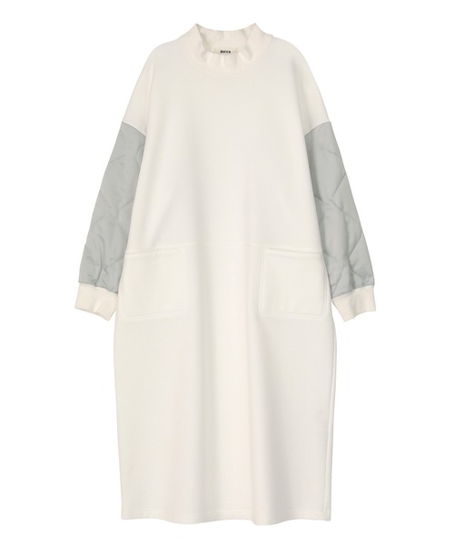 ズッカ zucca ワンピース未使用 ZUCCa（ズッカ） ワンピース デニムチュールエンブロイダリー