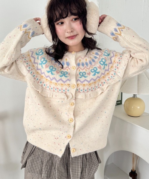 ルネフリルカーディガン36 René - Rene✨フリルカーディガン36の通販 by HAPPY☆HAPPY's shop