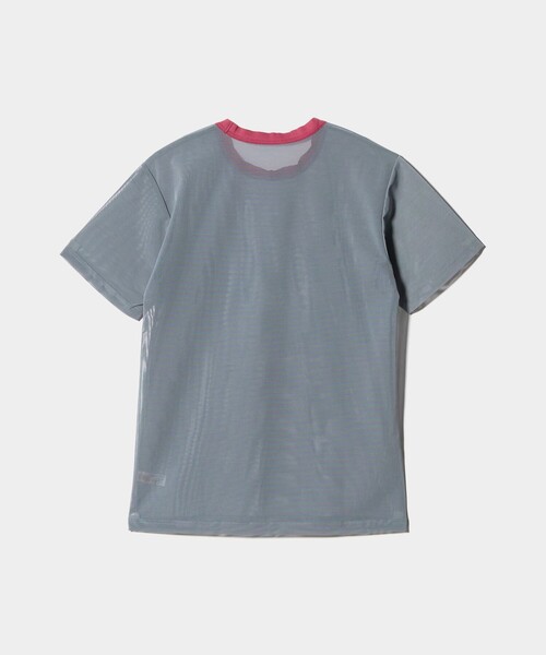 【未使用】6別注 OVERNEATH for 6 NET RINGER TEE OVERNEATH（オーバーニース） tシャツ 半袖 「別注」「OVERNEATH for 6